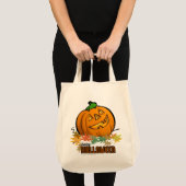 Happy Halloween Pumpkin Tote Bag (Voorkant (product))