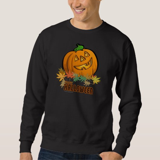 Happy Halloween Pumpkin Trui (Voorkant)