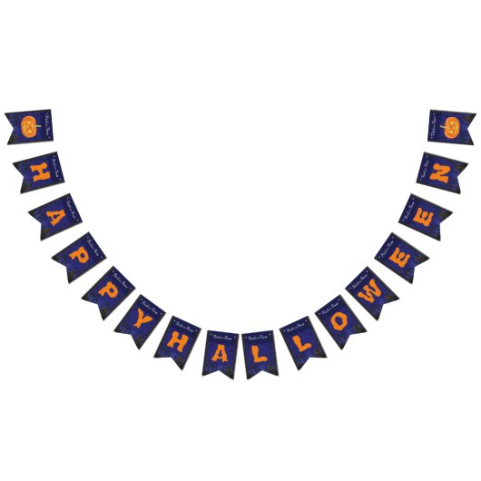 Happy Halloween Pumpkin Vlaggetjes (Alle)