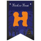 Happy Halloween Pumpkin Vlaggetjes (Tweede vlag)