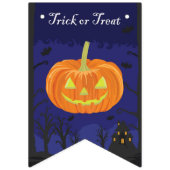 Happy Halloween Pumpkin Vlaggetjes (Eerste vlag)