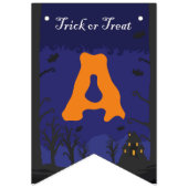 Happy Halloween Pumpkin Vlaggetjes (Derde vlag)