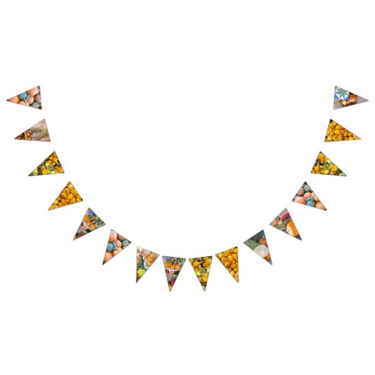 Happy Halloween Pumpkins and Gourds Flag Banner (Alle)