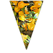 Happy Halloween Pumpkins and Gourds Flag Banner (Derde vlag)