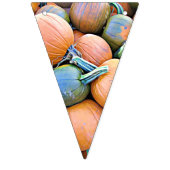 Happy Halloween Pumpkins and Gourds Flag Banner (Eerste vlag)