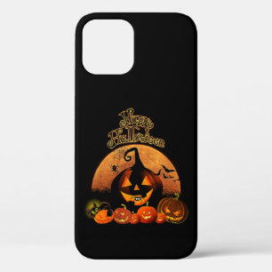 Happy Halloween Pumpkins Bats en Moon Case-Mate iPhone Case