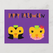 Happy Halloween Pumpkins Briefkaart (Voorkant)