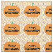 Happy Halloween Pumpkins Stof (Swatch)