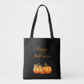Happy Halloween Pumpkins Tote Bag (Voorkant)
