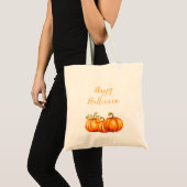 Happy Halloween Pumpkins Tote Bag (Voorkant (product))