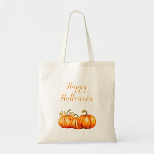 Happy Halloween Pumpkins Tote Bag (Voorkant)