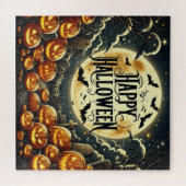 Happy Halloween Puzzle Legpuzzel (Horizontaal)