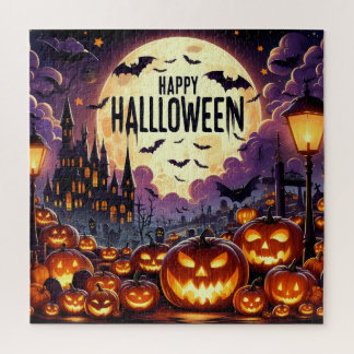 Happy Halloween Puzzle Legpuzzel