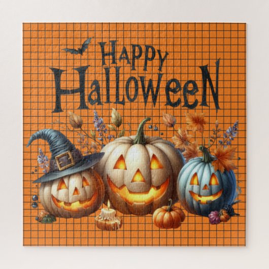 Happy Halloween Puzzle Legpuzzel (Verticaal)
