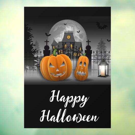 Happy Halloween Raamsticker (Vel 3)