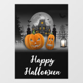 Happy Halloween Raamsticker (Vel)