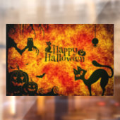 Happy Halloween Raamsticker (Vel 2)