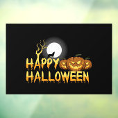 Happy Halloween Raamsticker (Vel 3)