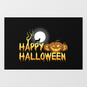 Happy Halloween Raamsticker (Vel)