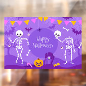 Happy Halloween Raamsticker (Vel 2)