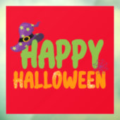 Happy Halloween Raamsticker (Vel 3)