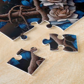 Happy Halloween Ravens And Roses Legpuzzel (Zijkant)