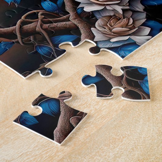 Happy Halloween Ravens And Roses Legpuzzel (Zijkant)