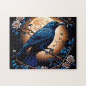 Happy Halloween Ravens And Roses Legpuzzel (Horizontaal)