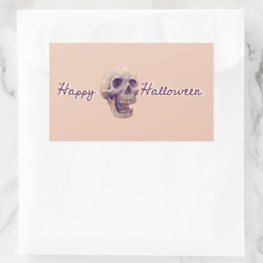 HAPPY HALLOWEEN RECTANGLE Sticker (Tas)