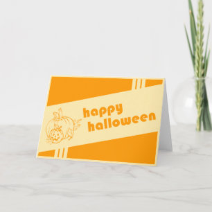 Happy Halloween : Retro : Kaart