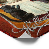 Happy Halloween Retro Poster (Hoek)