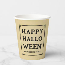 Happy Halloween retro stijl