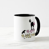 Happy Halloween Ringer Mok (Voorkant rechts)