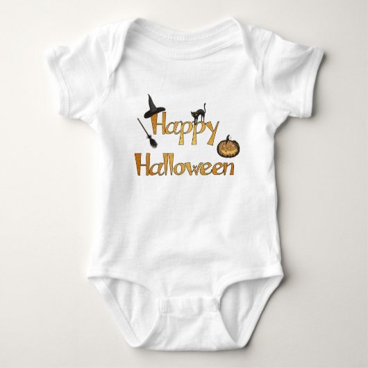 Happy Halloween Romper (Voorkant)