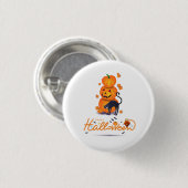 Happy Halloween! Ronde Button 3,2 Cm (Voorkant /achterkant)