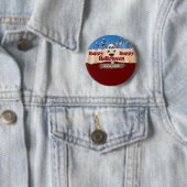 Happy Halloween Ronde Button 5,7 Cm (In situ)