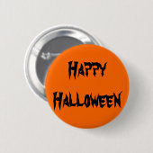 Happy Halloween Ronde Button 5,7 Cm (Voorkant /achterkant)
