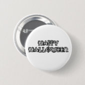 Happy Halloween Ronde Button 5,7 Cm (Voorkant /achterkant)