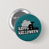 Happy Halloween Ronde Button 5,7 Cm (Voorkant /achterkant)