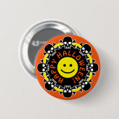 Happy Halloween Ronde Button 5,7 Cm (Voorkant /achterkant)