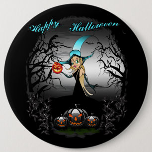 Happy Halloween Ronde Button 6,0 Cm