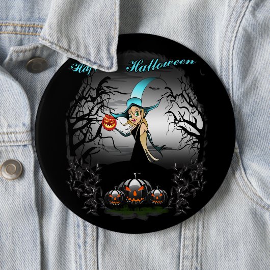 Happy Halloween Ronde Button 6,0 Cm (In situ)