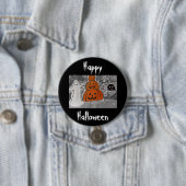 Happy Halloween Ronde Button 7,6 Cm (In situ)