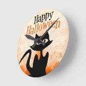Happy Halloween Ronde Klok (Hoek)