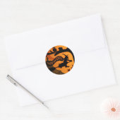 Happy Halloween Ronde Sticker (Envelop)