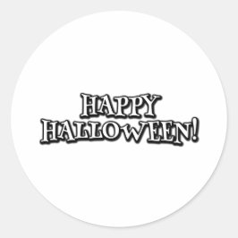 Happy Halloween Ronde Sticker
