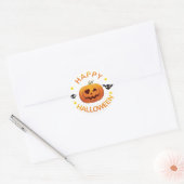 Happy Halloween Ronde Sticker (Envelop)