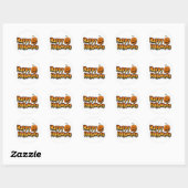 Happy Halloween Ronde Sticker (Vel)