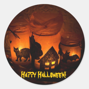 Happy Halloween! Ronde Sticker
