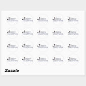 Happy Halloween Ronde Sticker (Vel)